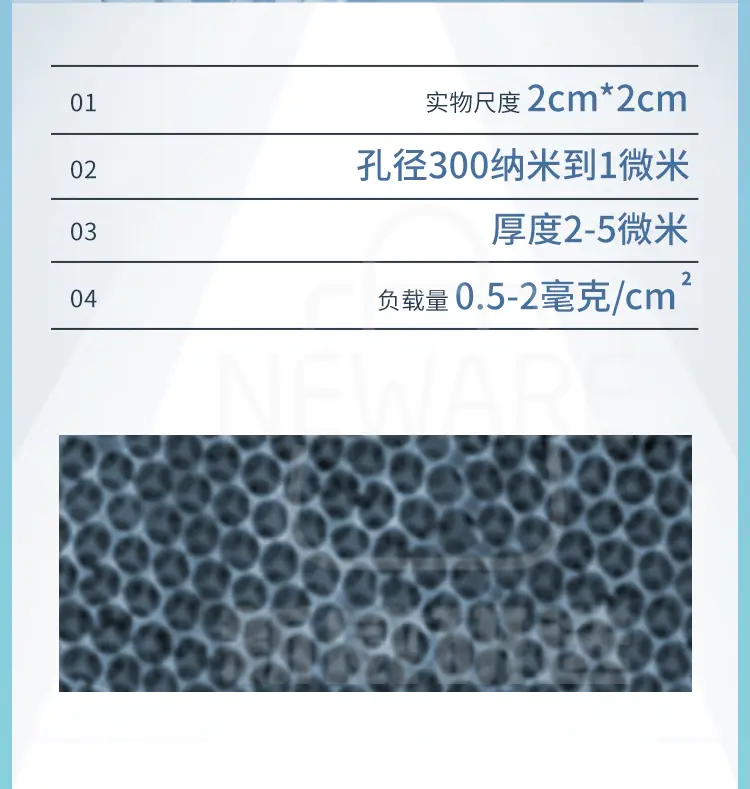 三维多孔交联氧化铁薄膜商品详情图3