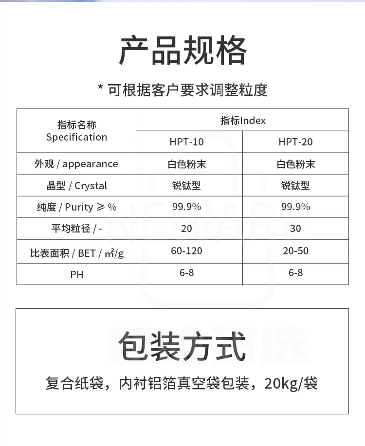 电池用氧化钛商品详情图7