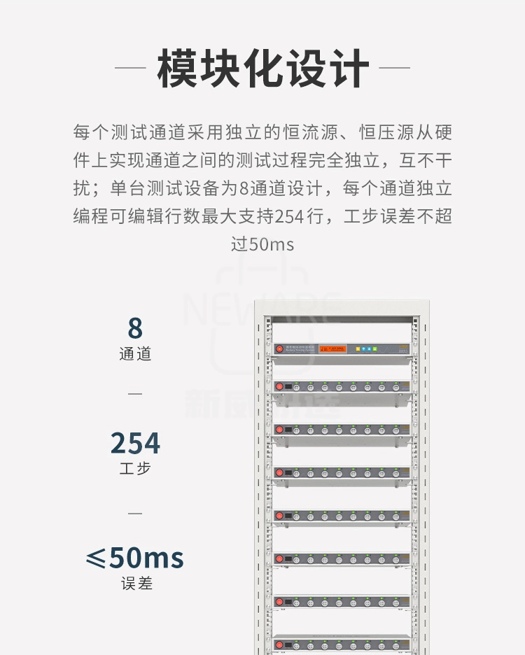 新威电池检测系统具有模块化设计