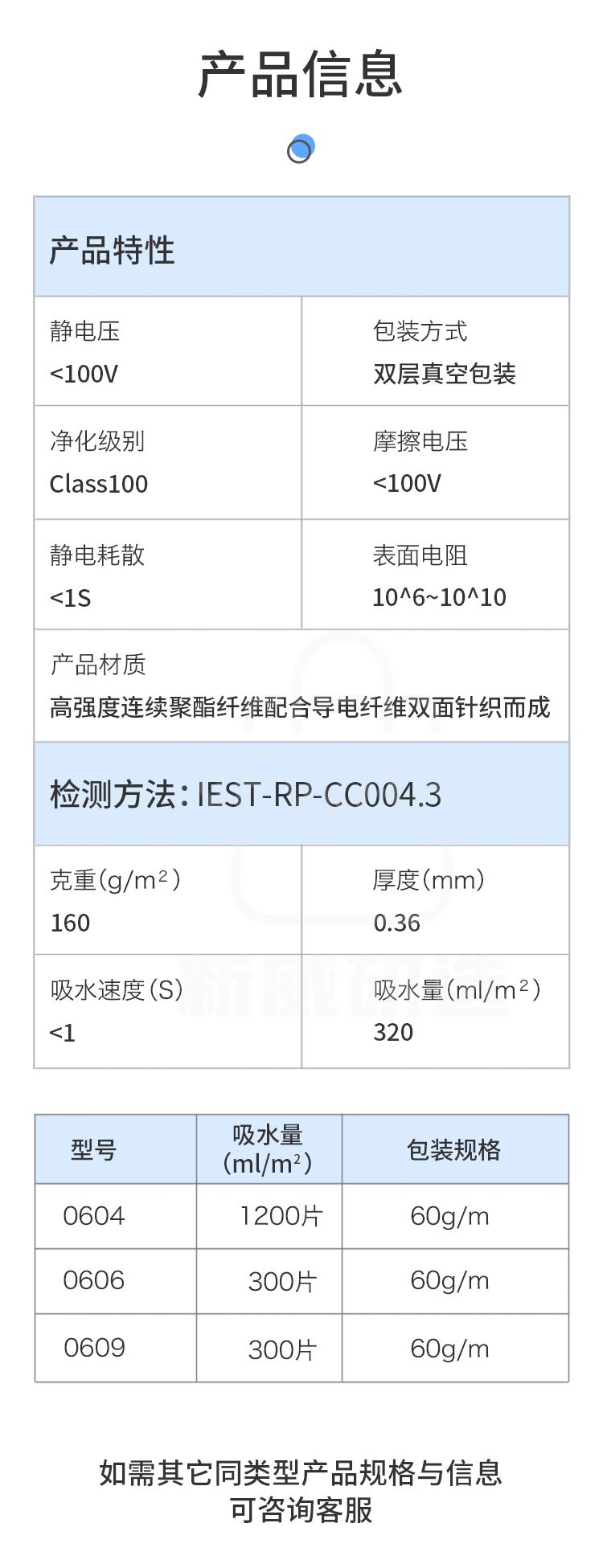 超细纤维无尘布商品详情图5