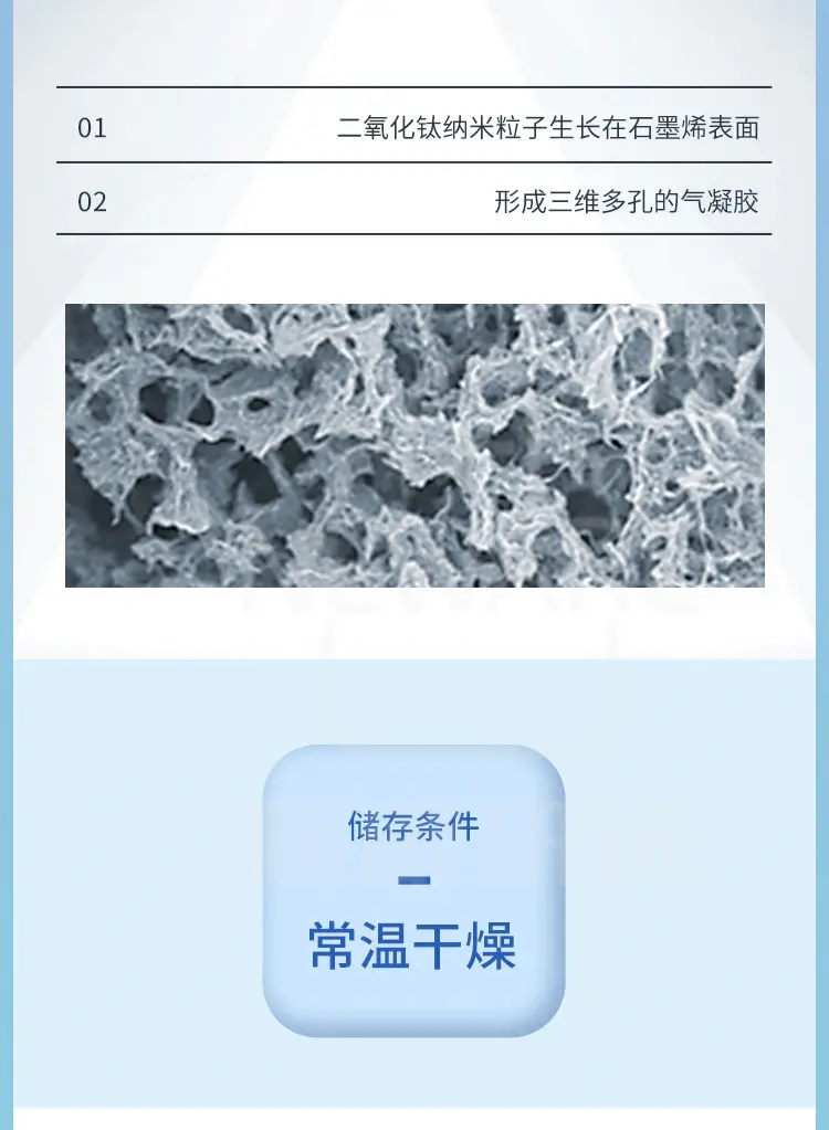 石墨烯-二氧化钛复合气凝胶商品详情图2