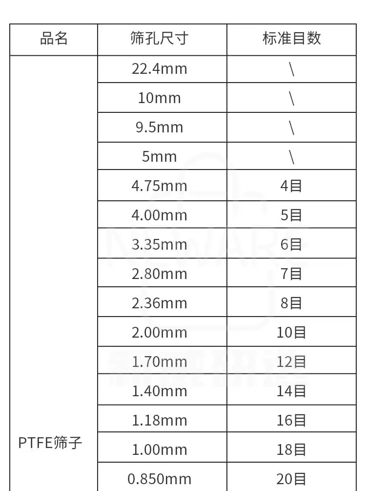 PTFE筛子商品详情图8