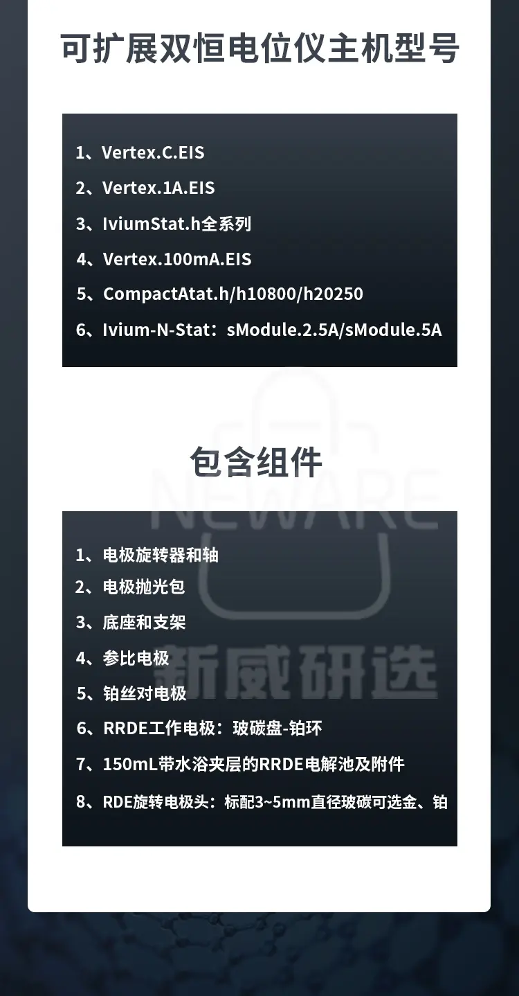 RRDE旋转盘环电极商品详情图6