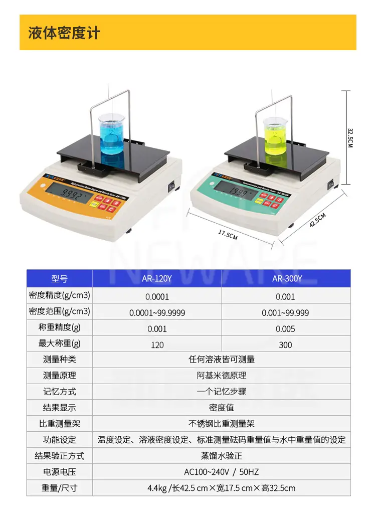 多功能电子密度计商品详情图6