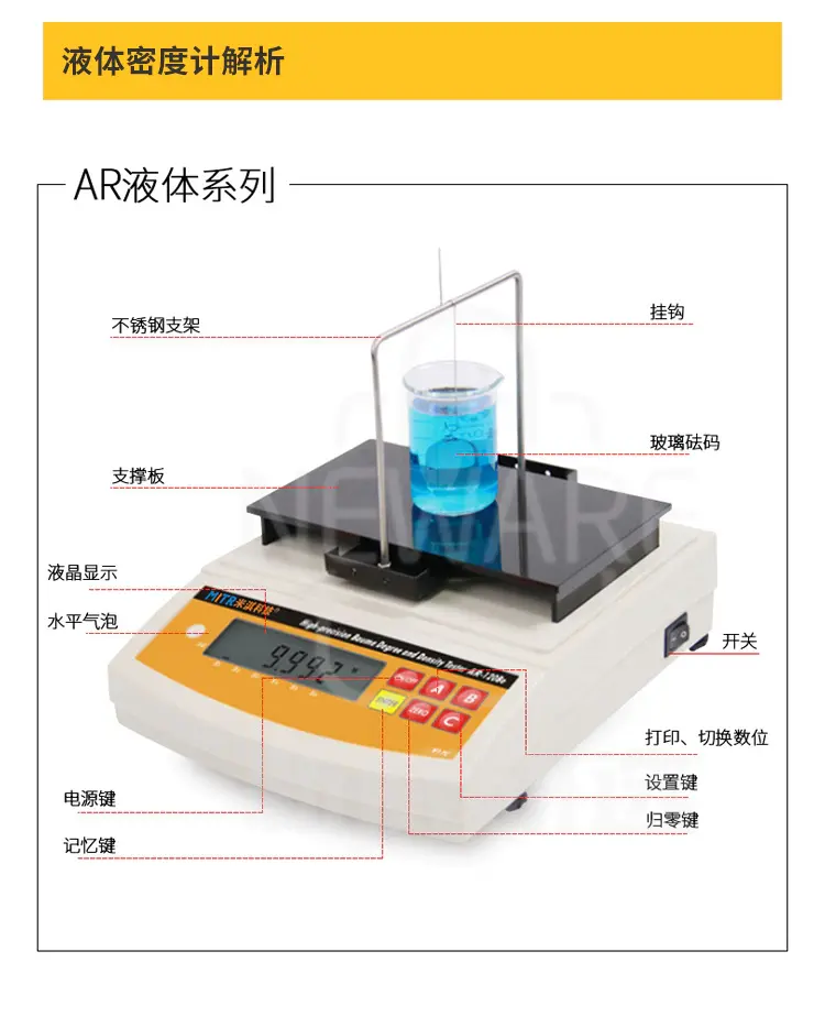 多功能电子密度计商品详情图9