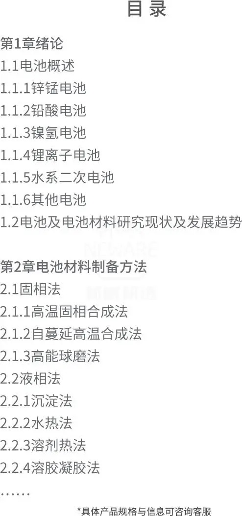 《电池材料——合成、表征与应用》签名版书籍商品详情图6