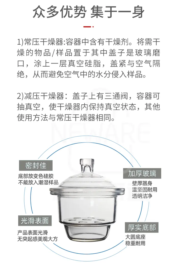 玻璃干燥器商品介绍3
