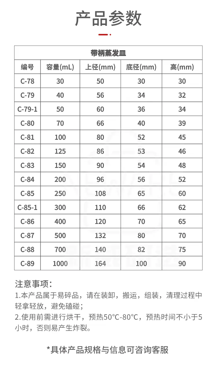 带柄蒸发皿商品介绍4