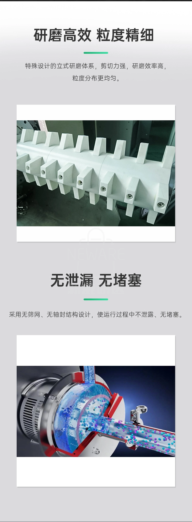 纳米立式砂磨机系列商品详情图2
