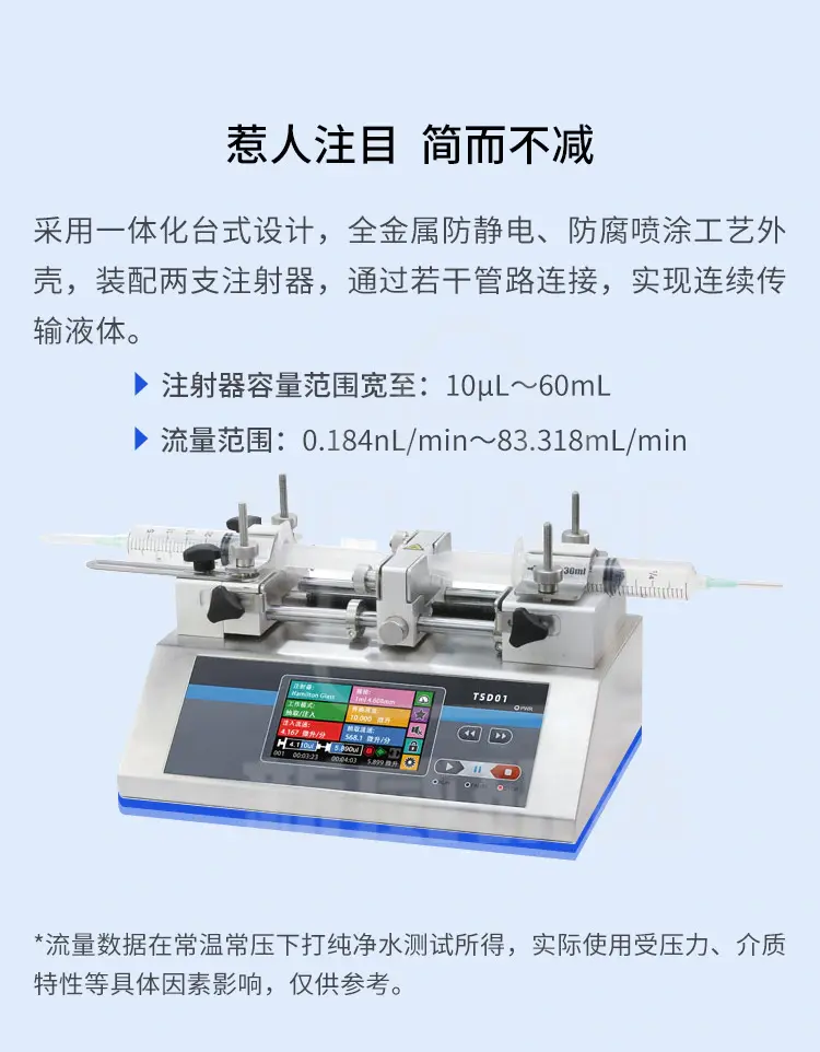 双向推拉注射泵TSD01-01型商品介绍2