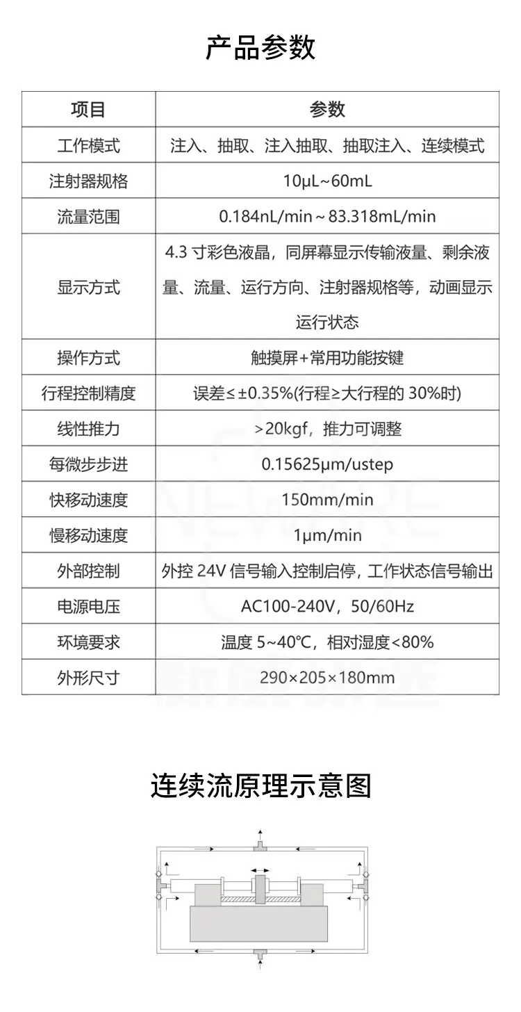 双向推拉注射泵TSD01-01型商品介绍7