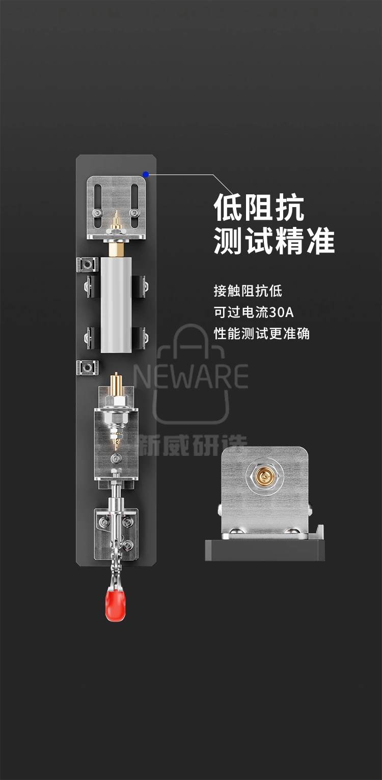 圆柱电池单通道肘节夹具18650/21700  MCJ-YZJ-Y-18650-WX商品详情图3