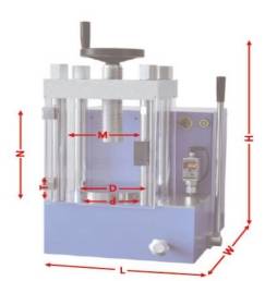 Electric Tablet Press Parameter PC - 30 tons