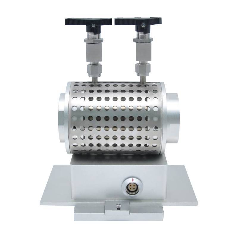 High-temperature infrared 10CM range gas cell