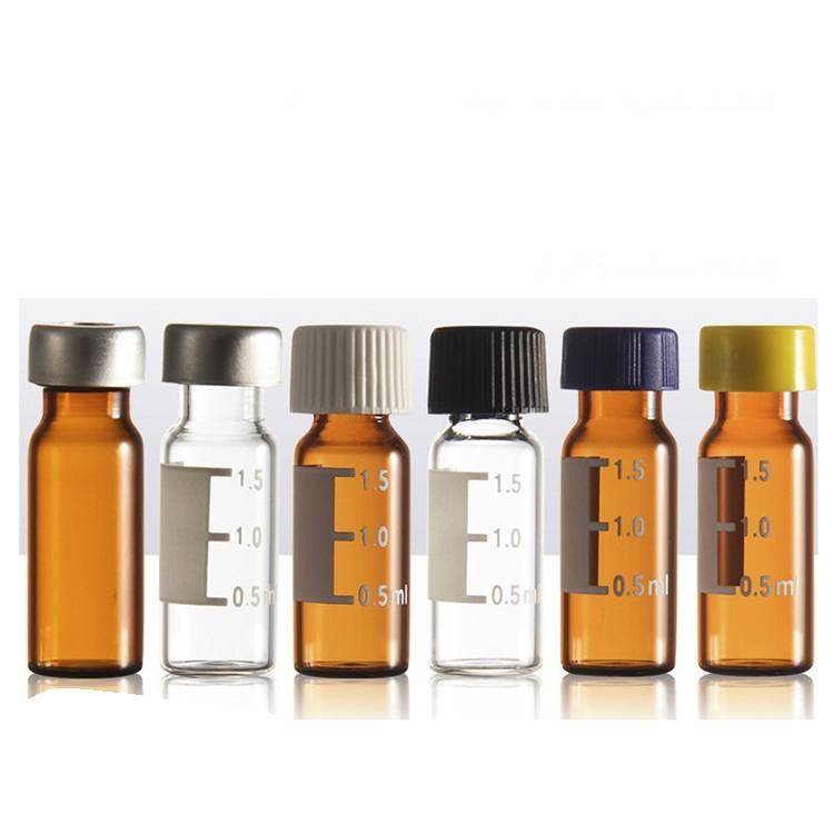 Chromatographic injection headspace bottles