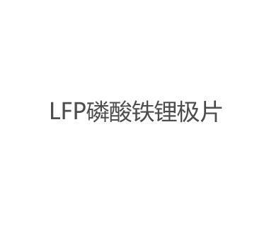 磷酸铁锂极片 LFP