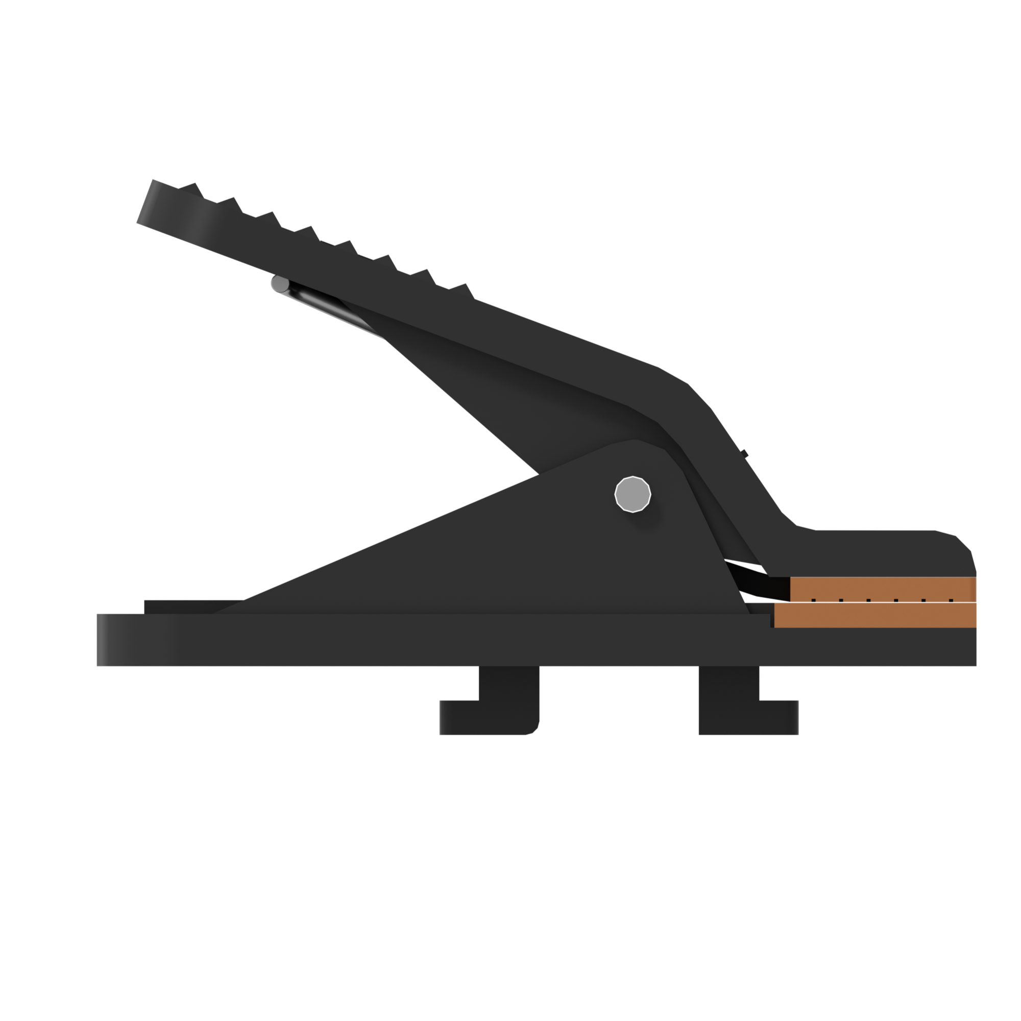 NEWARE 100A Pouch Cell Negative Polymer Clamp